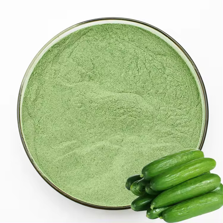 Natural Organic Cucumber Extract Powder Water Soluble Spray Dried ...
