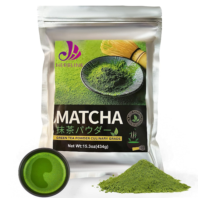 Ceremonial Grade Certified Organic 100% Pure Matcha Green Tea Powder